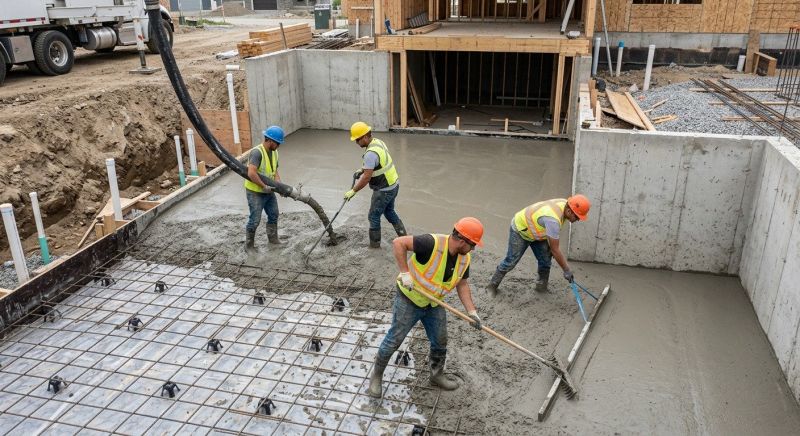 Basement Concrete Installation in Alva, FL
