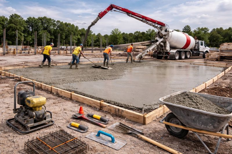 Commercial Slab Construction in Alva, FL