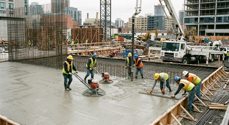 Commercial Slab Construction in Fort Myers Beach, FL