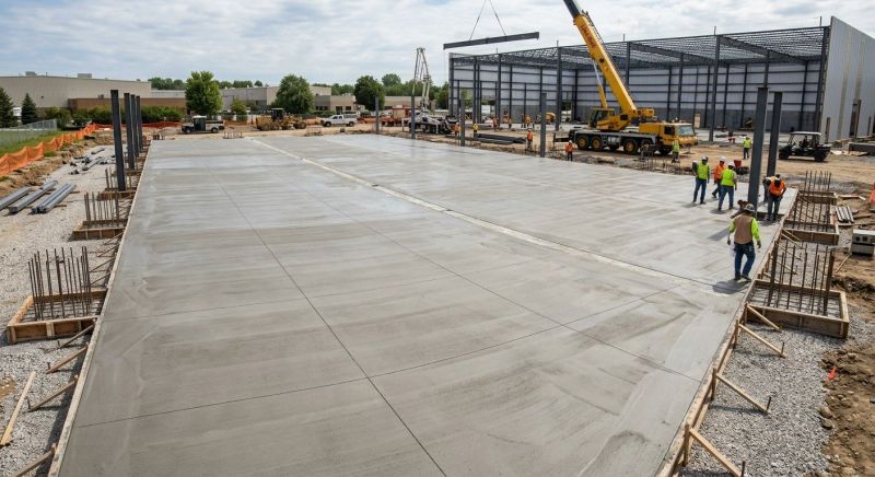 Commercial Slab Installation in Lehigh Acres, FL