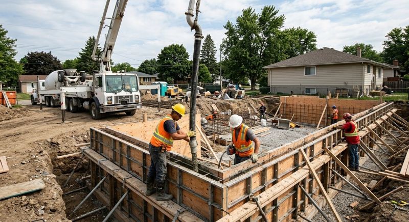 Concrete Foundation Pouring in Fort Myers, FL