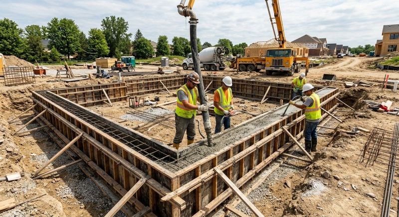 Concrete Foundation Pouring in Fort Myers, FL