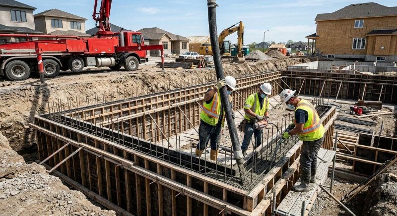 Foundation Wall Pouring in Bonita Springs, FL