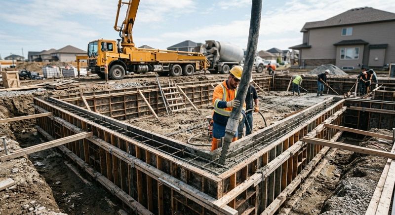 Foundation Wall Pouring in Estero, FL