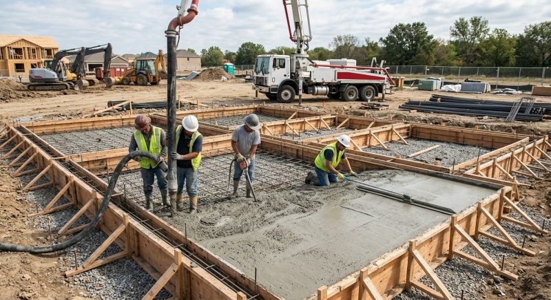 Foundation Wall Pouring in Fort Myers, FL